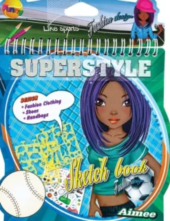 Superstyle Sketchbook 18,5 X 18,5 CM - Centrum - Assorteret