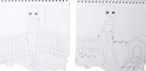 Superstyle Sketchbook 18,5 X 18,5 CM - Centrum - Assorteret