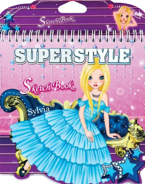 Superstyle Sketchbook 18,5 X 18,5 CM - Centrum - Assorteret