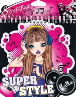 Superstyle Sketchbook 18,5 X 18,5 CM - Centrum - Assorteret