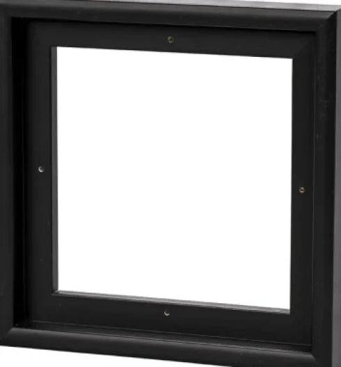Svæveramme Til Lærred - 20X20 CM - Mat Sort - Artino