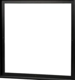 Svæveramme Til Lærred - 50 X 50 CM - Mat Sort - Artino