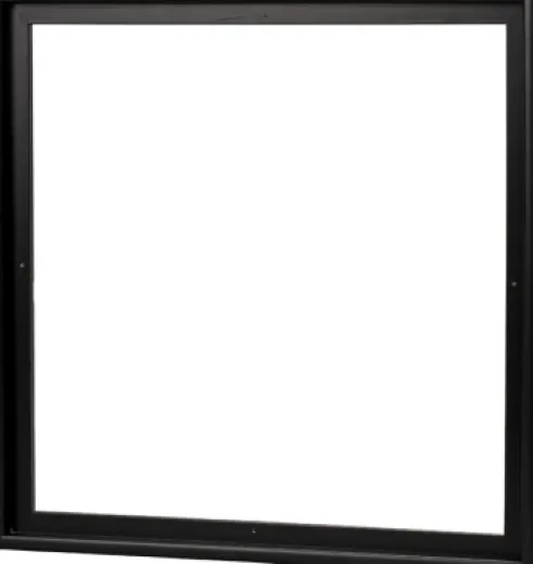 Svæveramme Til Lærred - 50 X 50 CM - Mat Sort - Artino
