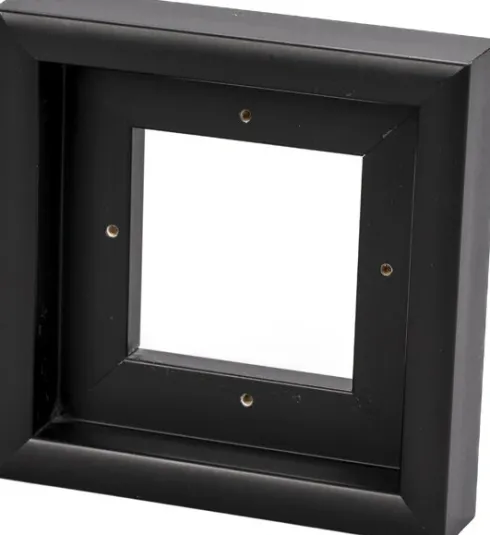 Svæveramme Til Lærred - 10X10 CM - Mat Sort - Artino