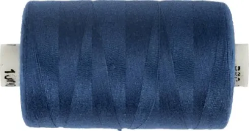 Sytråd - Polyester - Blå - 1000 M