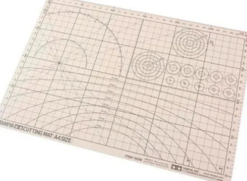 Tamiya - Cutting Mat - A4 - Skæreunderlag - 74056