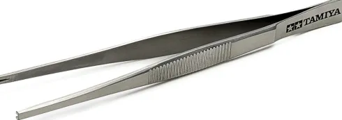 Tamiya - Hg Tweezers - Grip Type Tip - Hobby Pincet - 74155