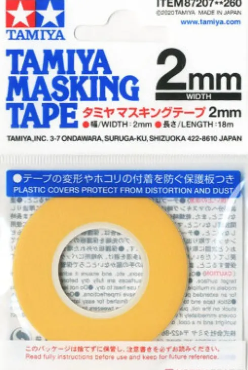 Tamiya - Masking Tape - 2 MM - 87207