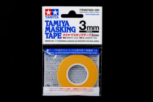Tamiya - Masking Tape - 3 MM - 87208