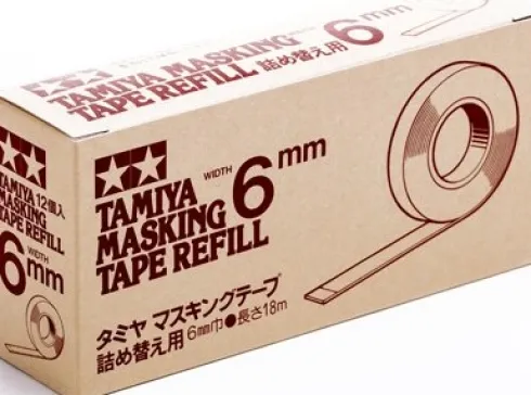 Tamiya - Masking Tape - 6 MM - Refill - 87033