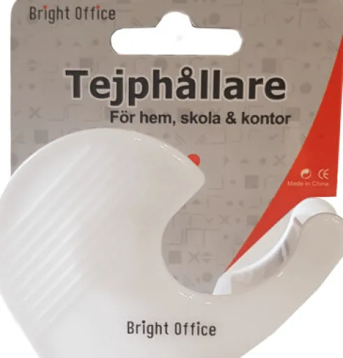 Tapedispencer - Hvid - Bright Office