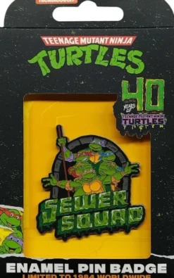 Teenage Mutant Ninja Turtles Limited Edition 40Th Anniversary Pin Badge
