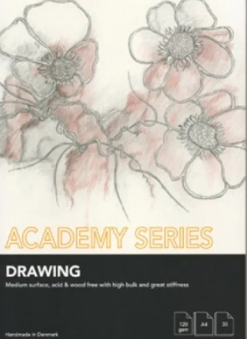 Tegneblok Academy A3 120 G - 30 Ark