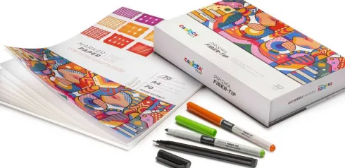 Tegneblok - A4 - Marker Paper - 70 Sider - Carioca Plus