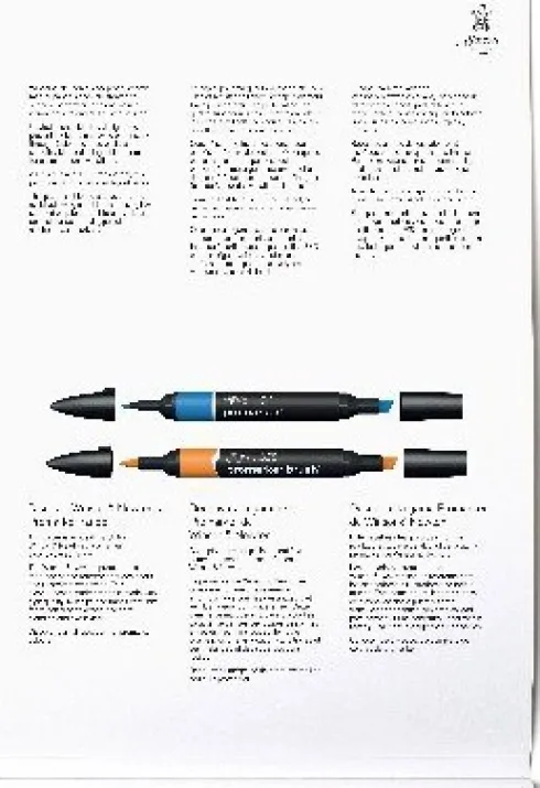 Tegneblok - A4 - Marker - 50 Sider - Winsor & Newton