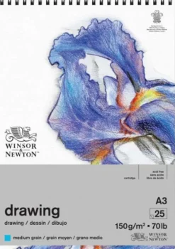 Tegneblok - A3 - Medium - 25 Ark - Winsor & Newton