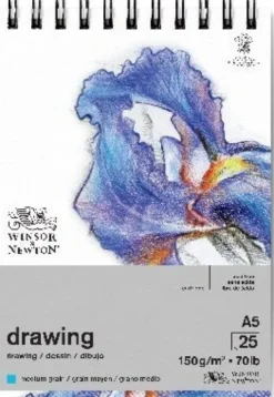 Tegneblok - A5 - Medium - 25 Sider - Winsor & Newton
