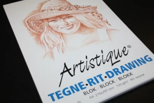 Tegneblok Artistiquea4 120 G - 30 Ark