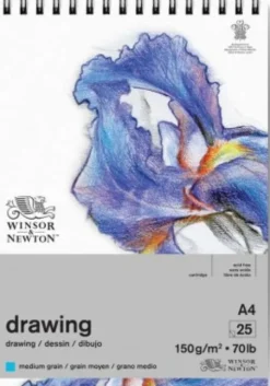 Tegneblok - A4 - 25 Sider - Winsor & Newton