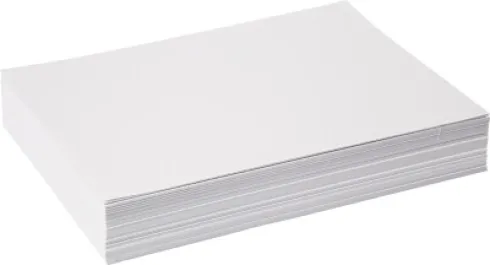 Tegnepapir - A4 - 210X297 MM - 130 G - Hvid - 250 Ark