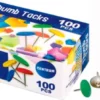 Tegnestifter Assorterede Farver - 100Stk 91363 - Centrum
