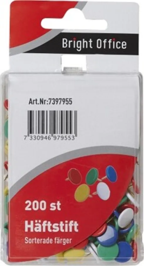 Tegnestifter - 200 Stk Assorterede - Bright Office