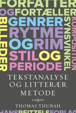 Tekstanalyse Og Litterær Metode