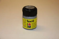 Tekstil Maling - Metallisk Sølv - Textil - 15 ML - Marabu
