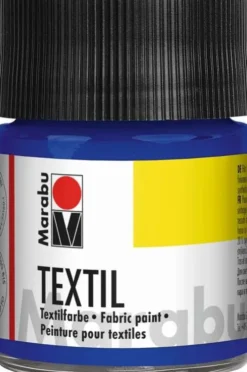 Tekstil Maling - Mørk Blå - Textil - 50 ML - Marabu