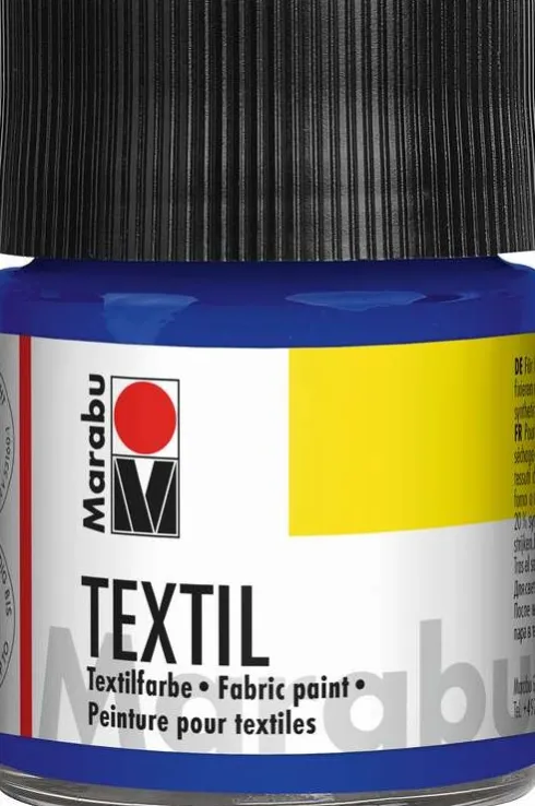 Tekstil Maling - Mørk Blå - Textil - 50 ML - Marabu