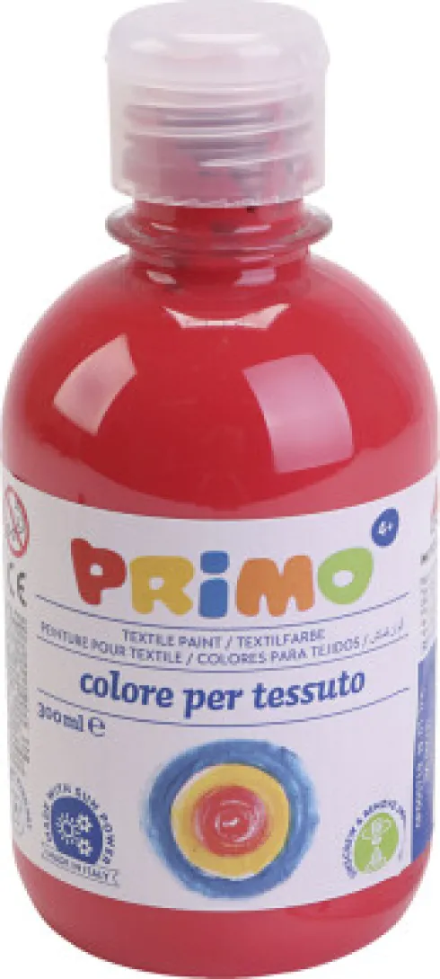 Tekstilmaling - Rød - 300 ML