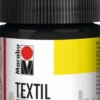 Tekstil Maling - Sort - Textil - 50 ML - Marabu