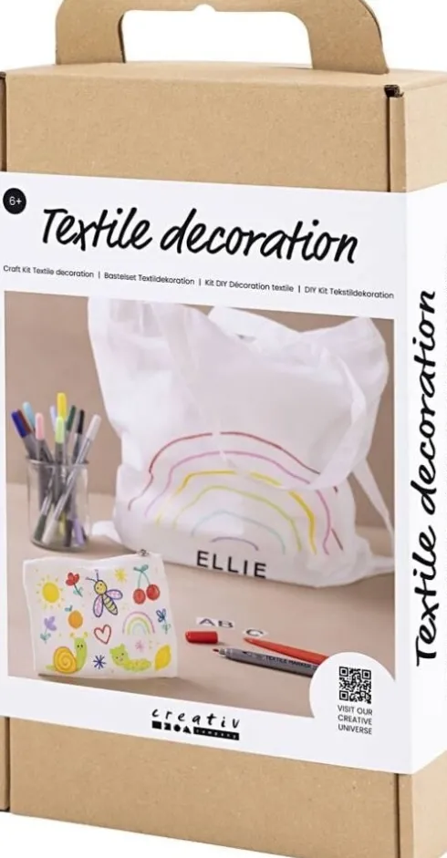 Tekstil Tryk Og Tusser DIY Kit