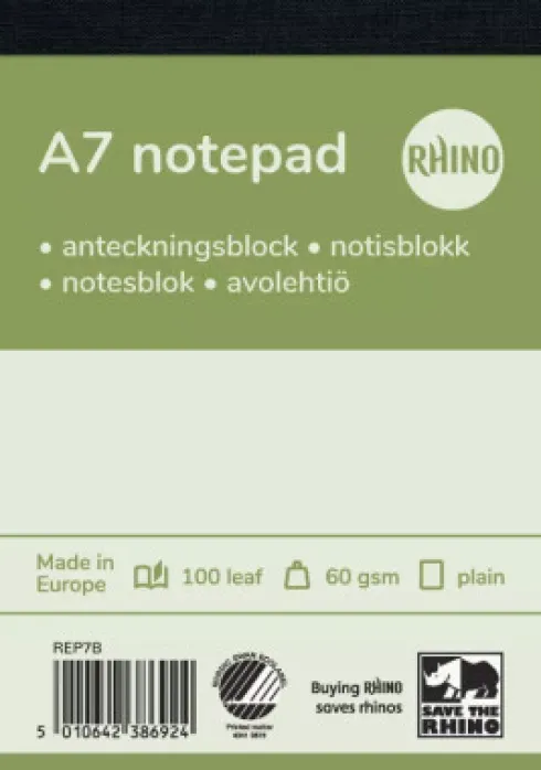 Telefonblok A7 100 Blade Ulin 10-Pak