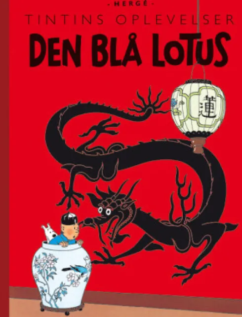 Tintins Oplevelser: Den Blå Lotus - Retroudgave