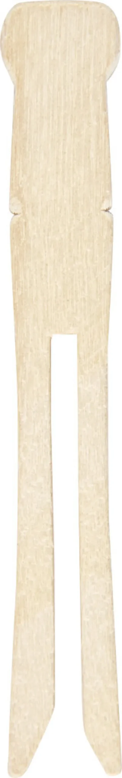 Tøjklemmer - L 9,5 CM - B 1,4 CM - 100 Stk
