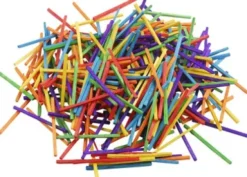 Tændstikker - L 5 CM - Assorterede Farver - 4300 Stk. - 500 G