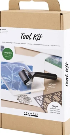 Tool Kit Gel Print