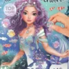 Top Model - Klistermærkebog - Mermaid Stickerworld - Metallisk