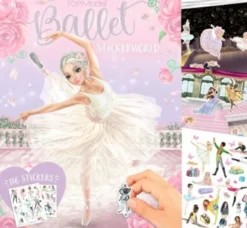 Top Model - Klistermærkebog - Stickerworld - Ballet