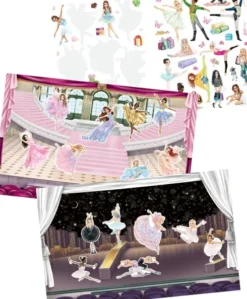 Top Model - Klistermærkebog - Stickerworld - Ballet