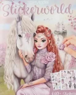 Top Model - Klistermærkebog - Stickerworld - Viva Violet - Lilla