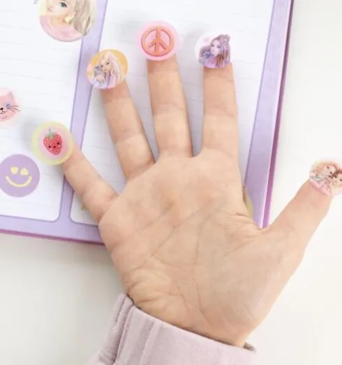 Top Model - Klistermærker Med Stempel - 160 Stk