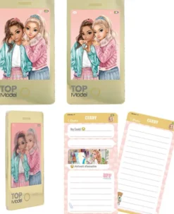 Top Model - Notesbog - Ligner En Mobil - 80 Sider - Assorteret