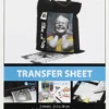 Transferark - 21,5X28 CM - Til Lyse Og Mørke Tekstiler - Hvid - 3 Ark