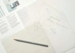 Transparent Papir Blok - A4 - 40 Sider - Winsor & Newton