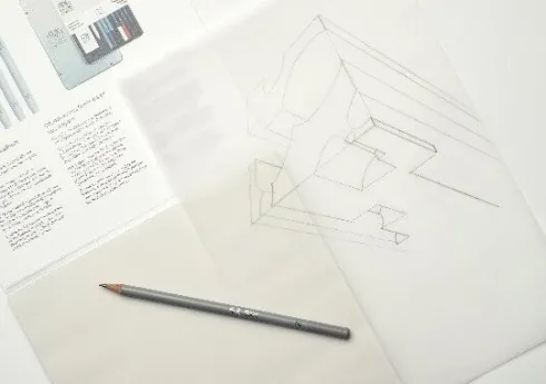 Transparent Papir Blok - A3 - 40 Sider - Winsor & Newton