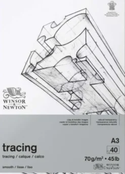 Transparent Papir Blok - A3 - 40 Sider - Winsor & Newton