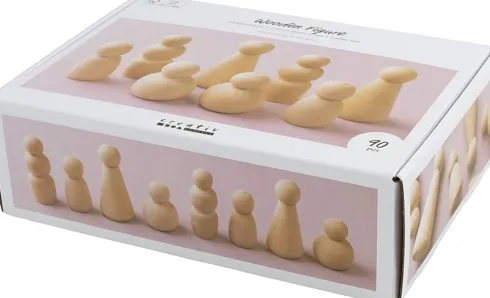 Træfigur Krop - H 5-8 CM - 90 Assorteret