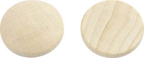 Træknap - Ø 25 MM - Tykkelse 5 MM - 15 Stk